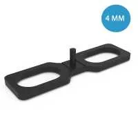 100 Stück 4mm Abstandhalter, Abstandshalter, Distanzhalter für Terrassendielen